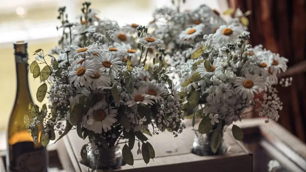 Flowers at Horetown House