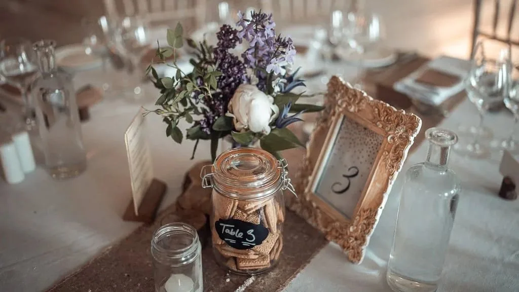 wedding room layout at horetown house