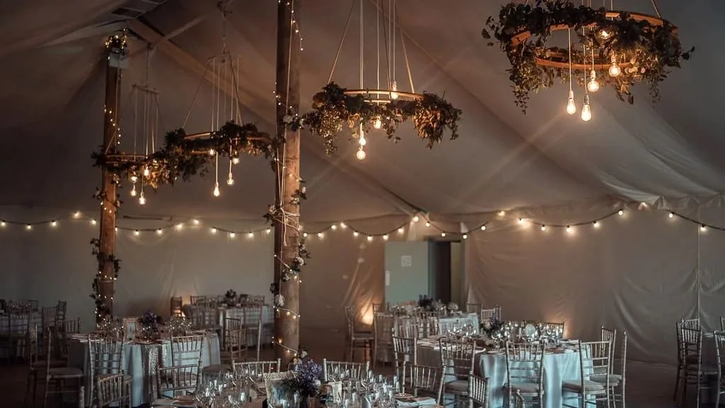 wedding room layout at horetown house