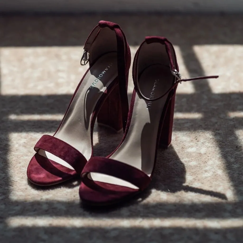 wedding shoes at Horetown House