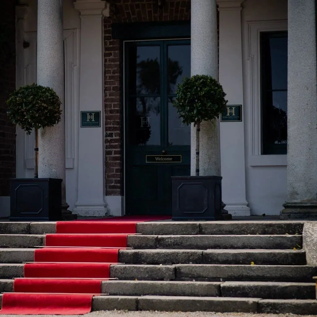front door of horetown house