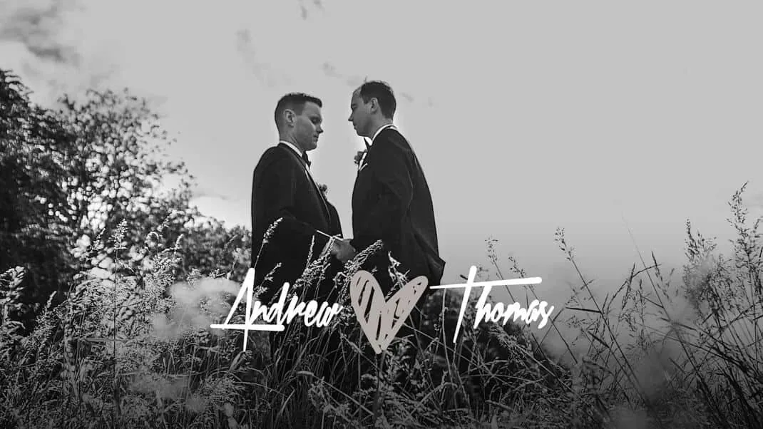 Andrew and Thomas - Same-sex wedding ceremony at City Hall Dublin and Tulfarris